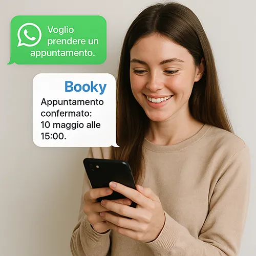 Il cliente può prenotare da solo 🤖